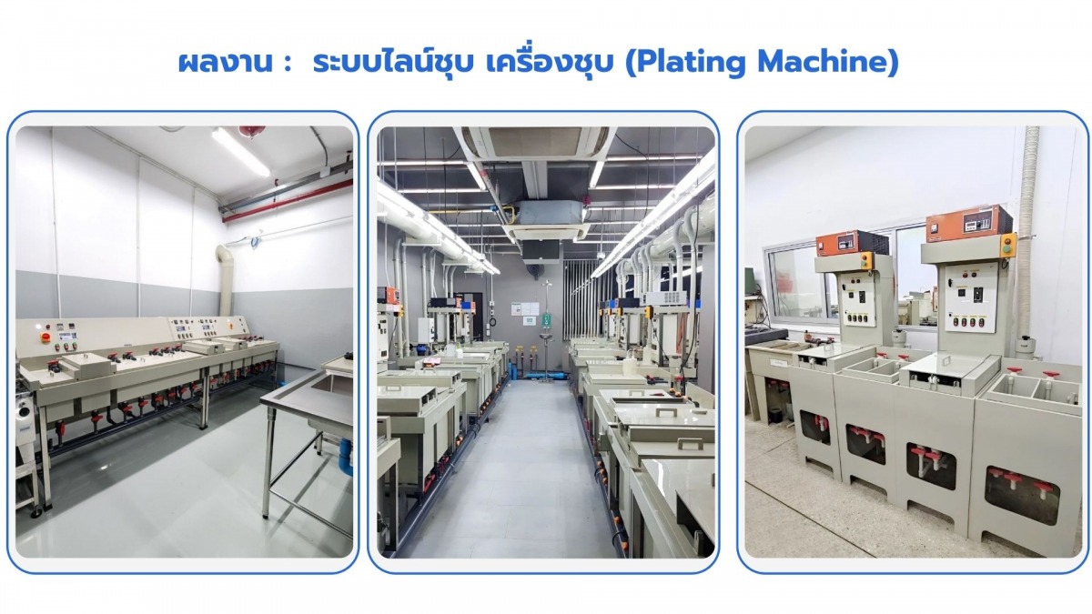 ผลิตและออกแบบระบบไลน์ชุบ