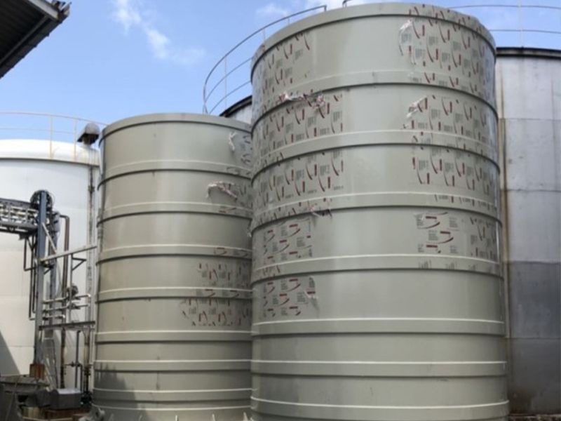 ถังเก็บสารเคมีแนวตั้ง